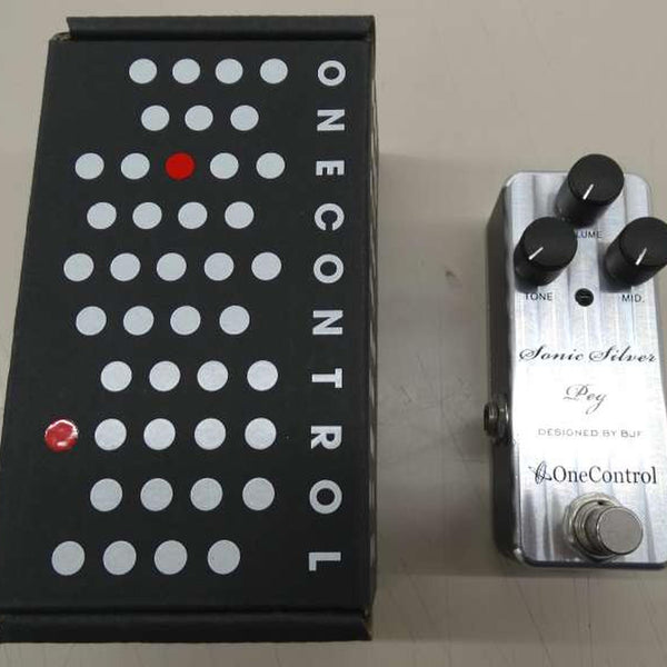 ONE CONTROL Other Effects Pedal: SONIC SILVER PEG | BanzaiHobby