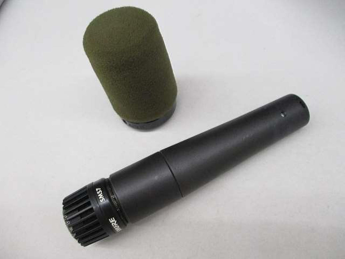 SHURE Dynamic Microphone + Windscreen SM57 + A2WS