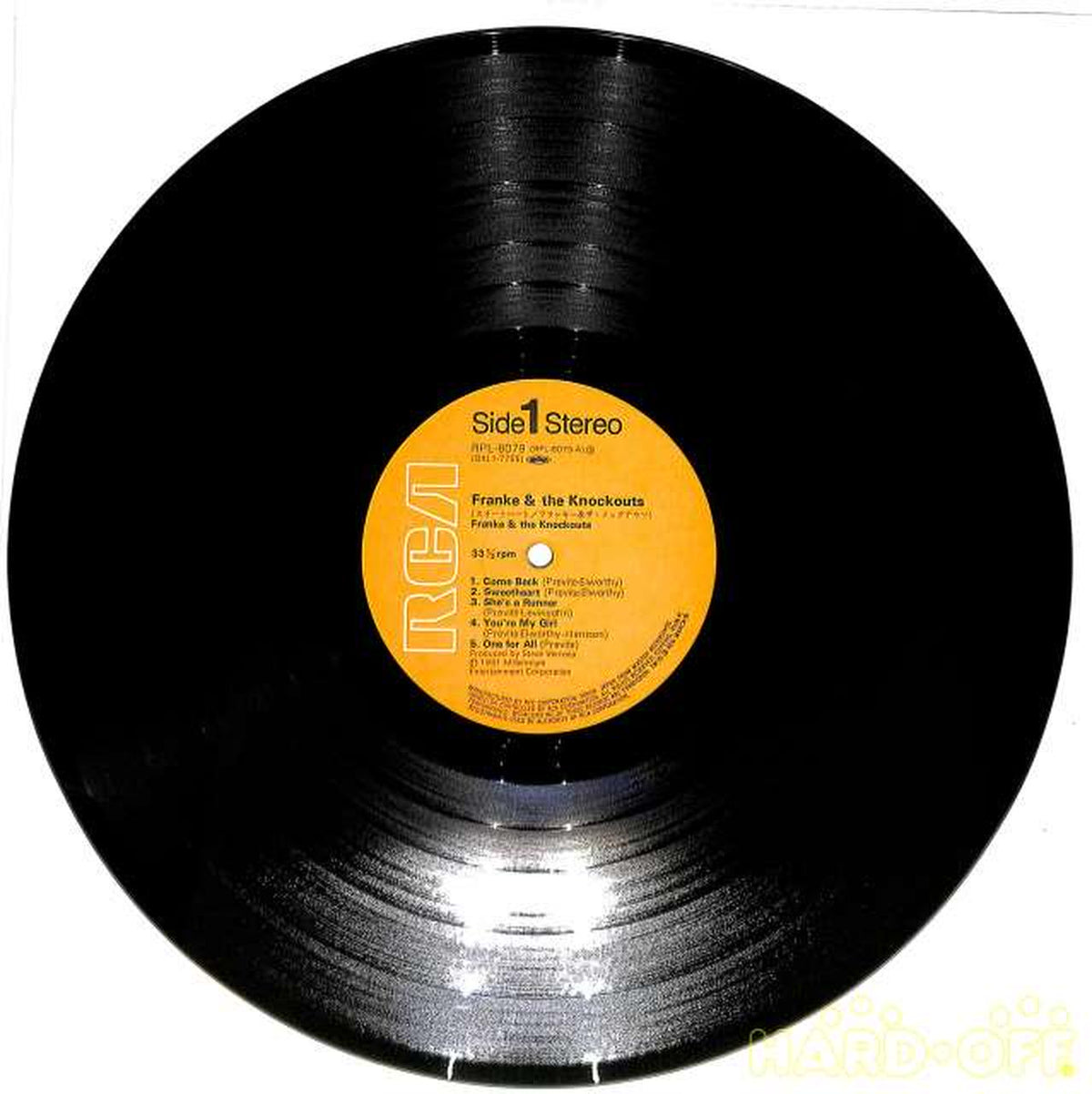 RCV Sweetheart 'Frankie & the Knockouts' RPL-8079