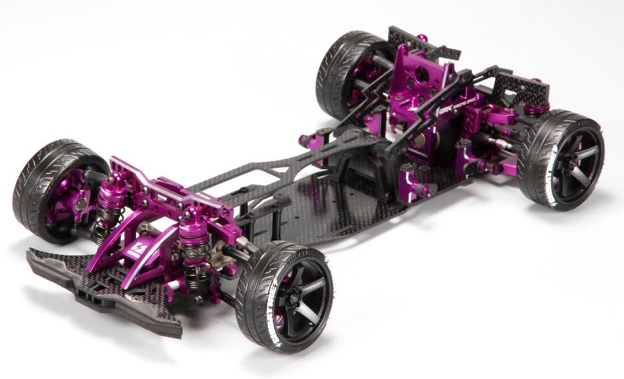 (PO DEC 2025) SHIBATA HRPCVPU GRK5-R HRP Conversion Chassis Kit (purple)
