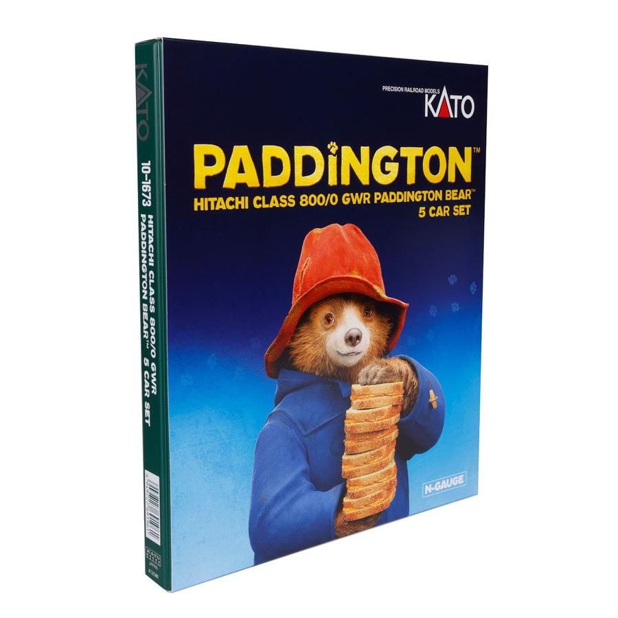 KATO 10-1673 British Rail Class800/0 GWR Paddington Bear 5-Car Set - BanzaiHobby