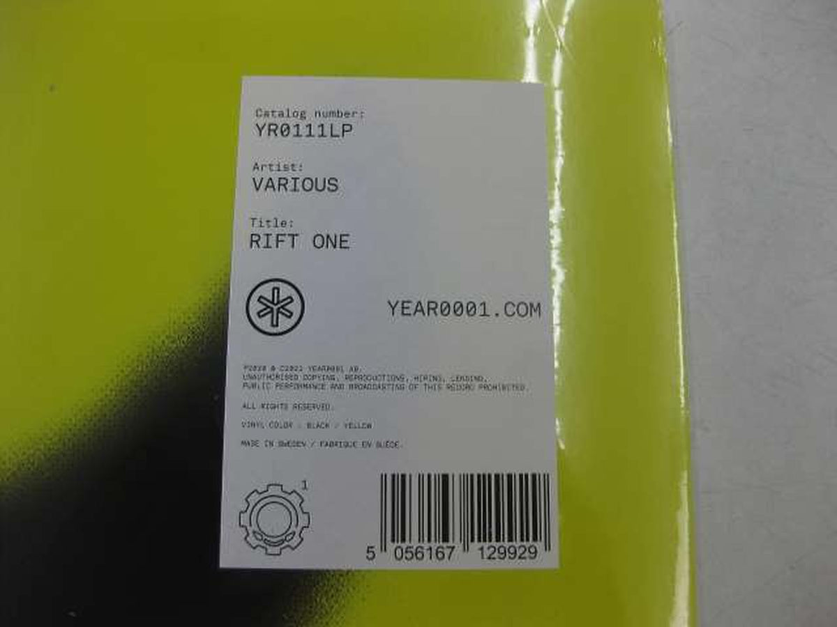 YEAR0001 VARIOUS ARTISTS / RIFT ONE VARIOUS ARTISTS / RIFT ONE