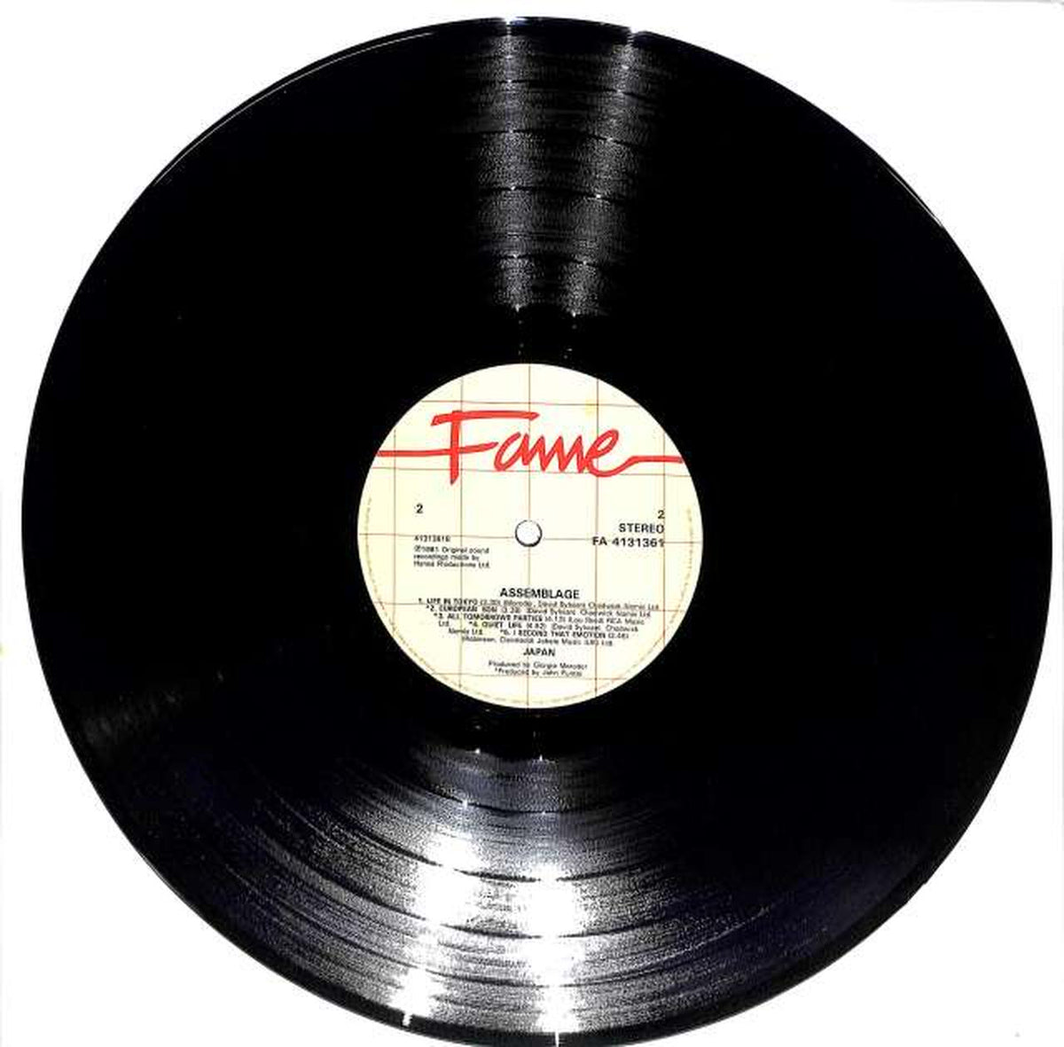 EMI Japan 'ASSEMBLAGE' FA4131361