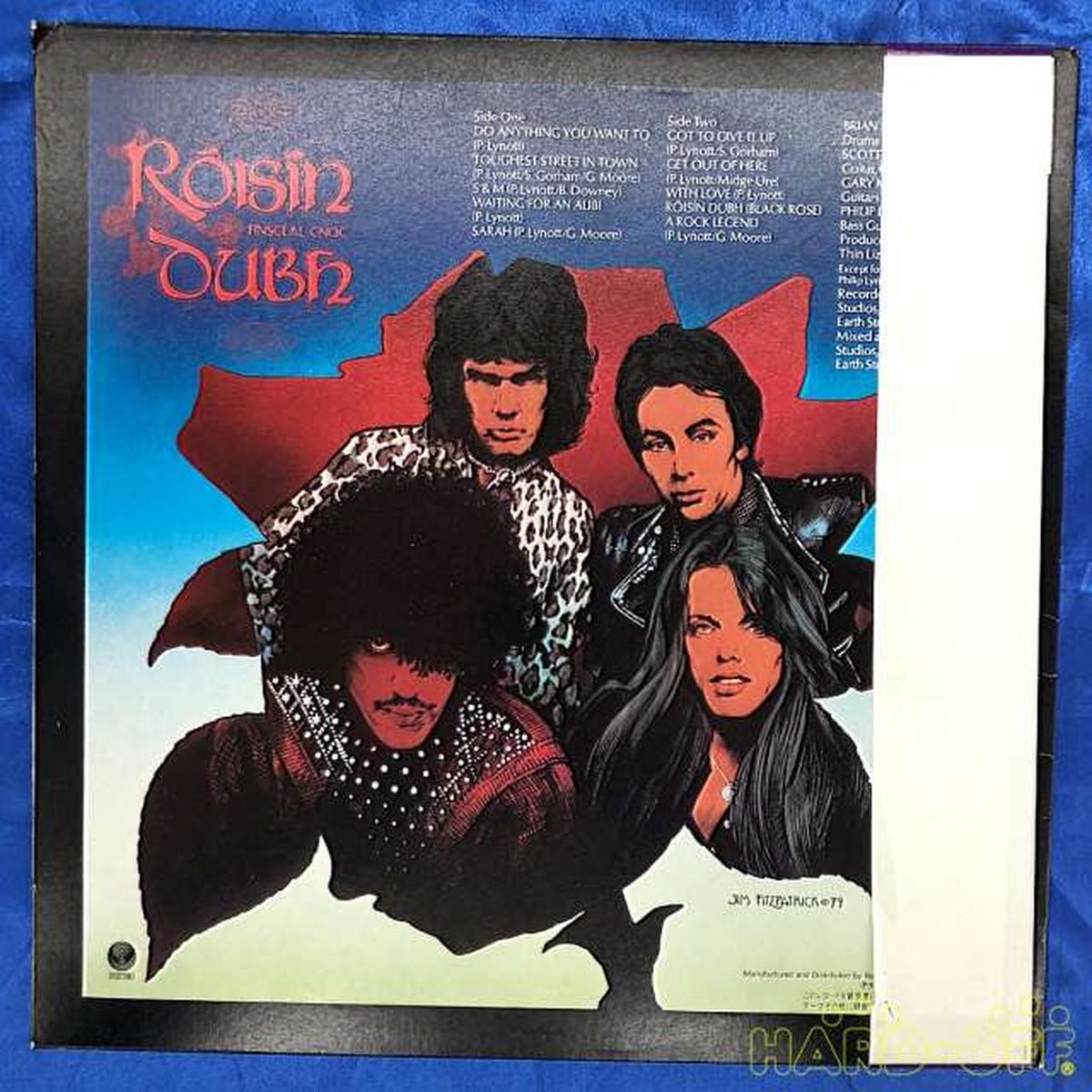 Vertigo Records Thin Lizzy Black Rose 17PP-2