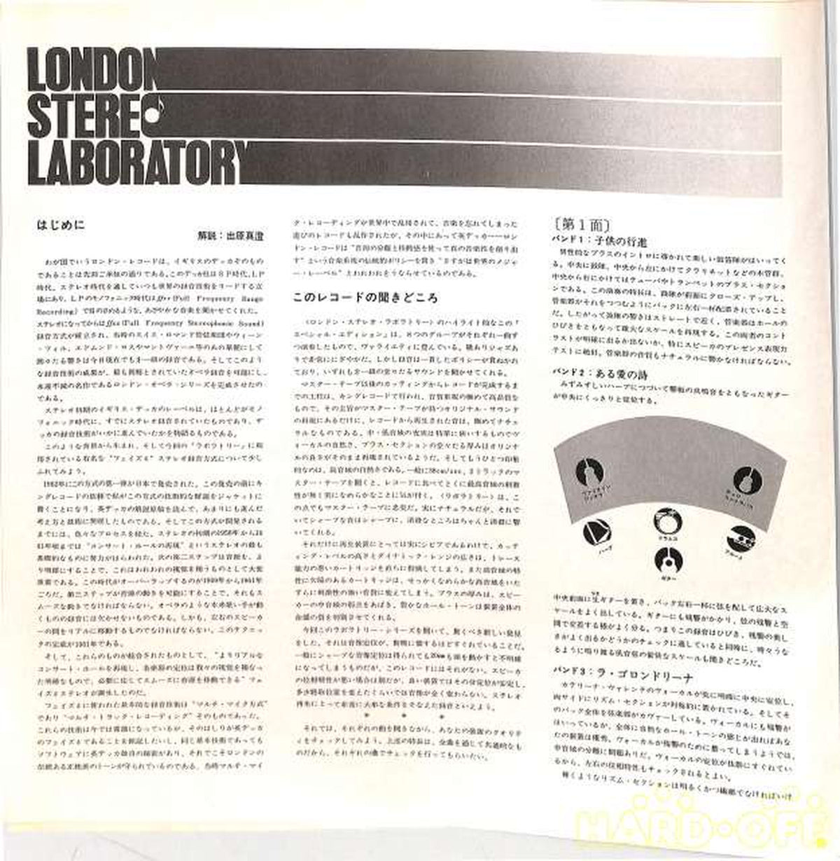 King Records London Stereo Laboratory Special Edition GP-4006