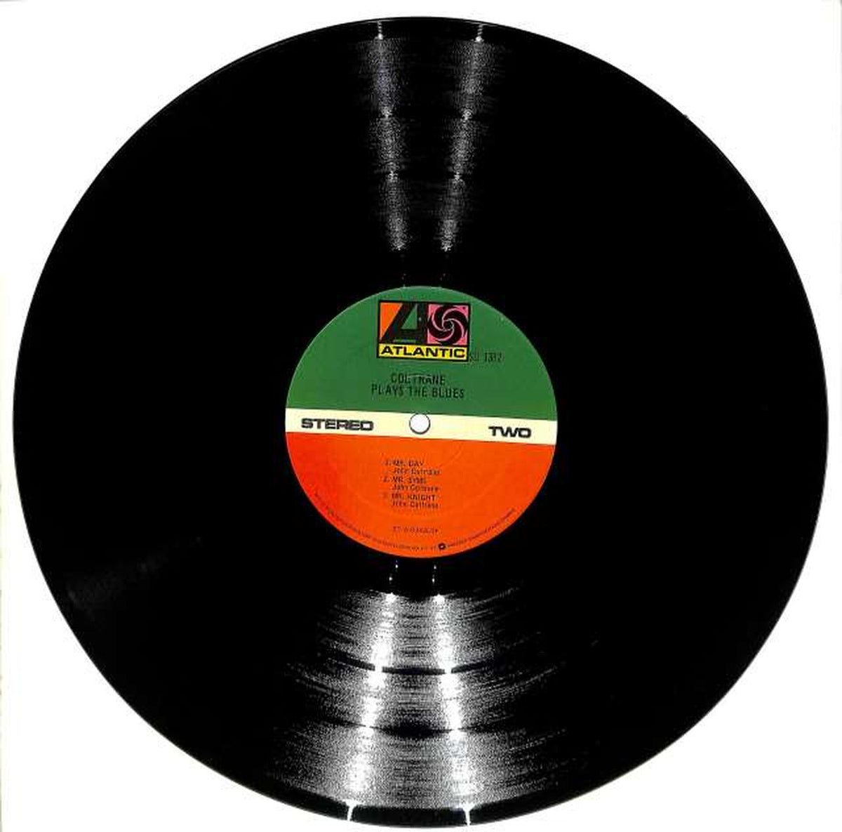 ATLANTIC John Coltrane "PLAYS THE BLUES" 1382