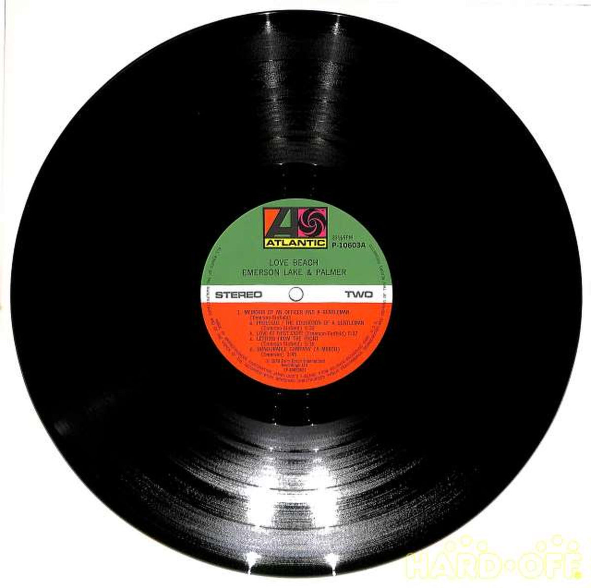 Warner Pioneer Emerson Lake & Palmer "Love Beach" P-10603