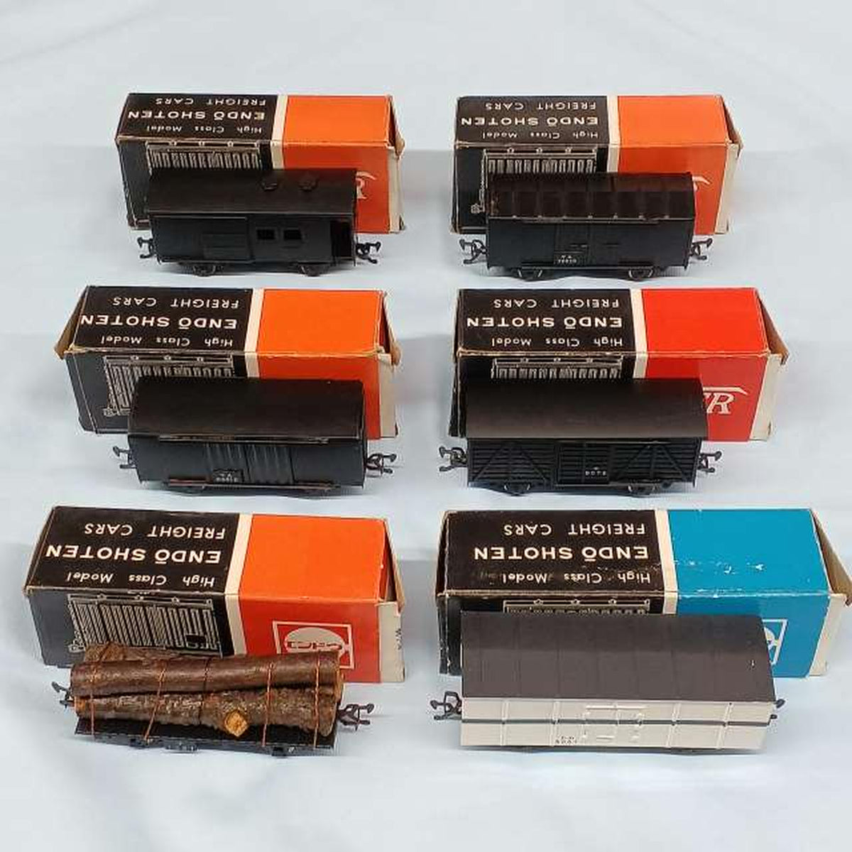 Pea HO Freight Car 6-Car Set