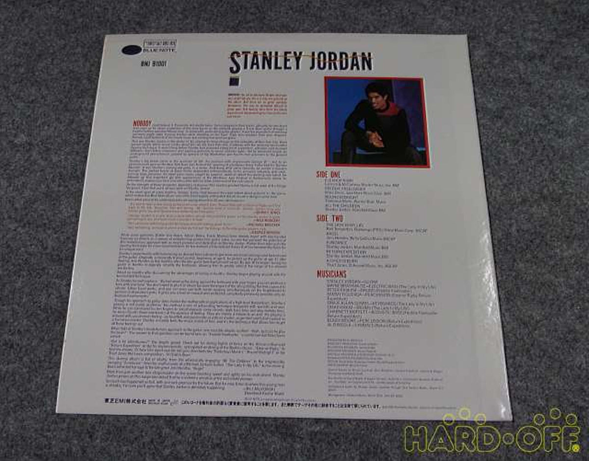 TOSHIBA EMI JAZZ/fusion MAGIC TOUCH STANLEY JORDAN