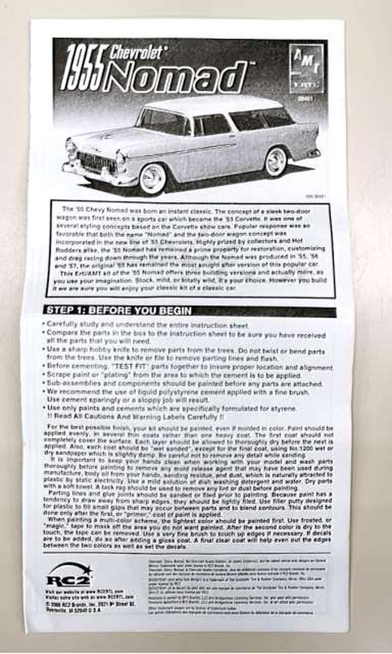 AMT/ERTL 1955 CHEVY NOMAD JOHNNY LIGHTNING - Banzai Thrifting | BanzaiHobby