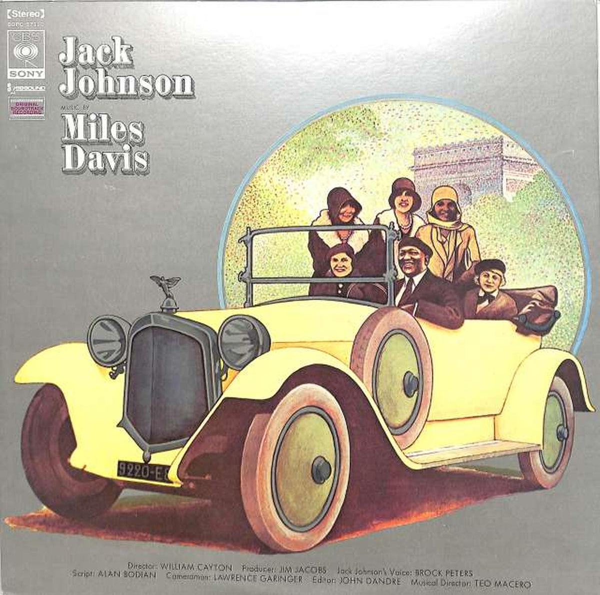 CBS Sony Miles Davis "Jack Johnson" SOPC 57110
