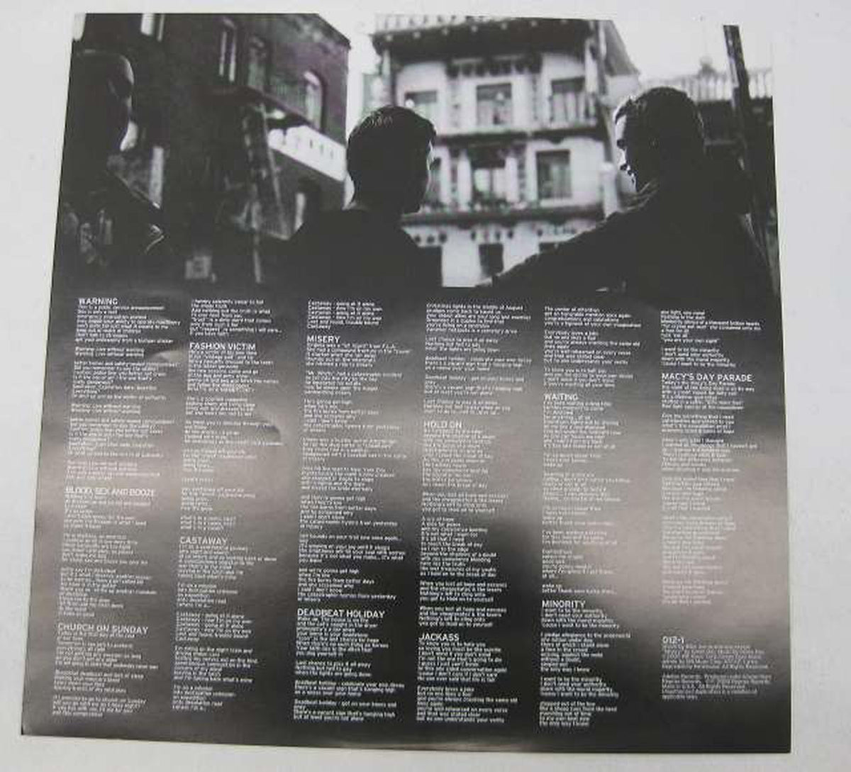 ADELINE RECORDS GREEN DAY / WARNING GREEN DAY / WARNING