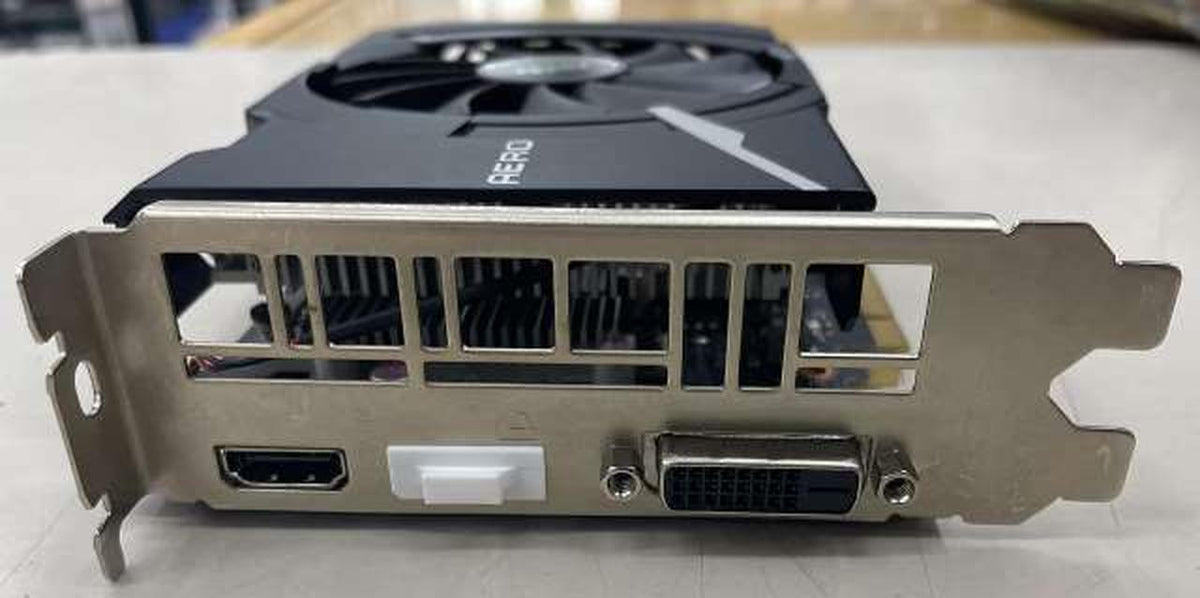 MSI NVIDIA PCI-Express GEFORCE GTX1650 AERO ITX 4G OC