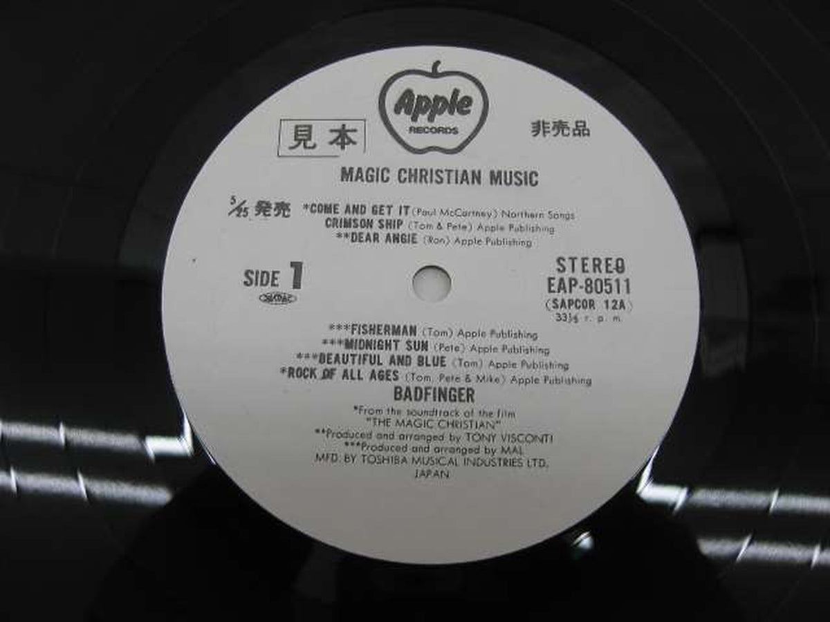 Toshiba Musical Industries Bad Finger / Magic Christian Music Bad Finger / Magic Christian Music