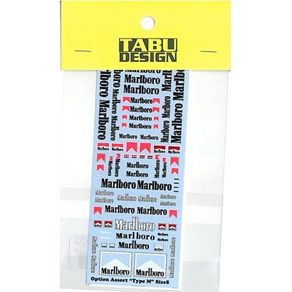 Tabu Design 00003 1/43 M type decal S size - BanzaiHobby