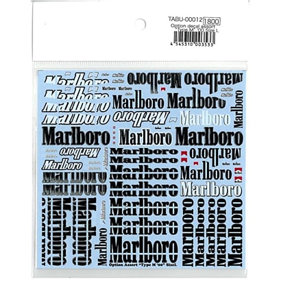 Tabu Design 00012 1/20 OPT Decal Type M - BanzaiHobby