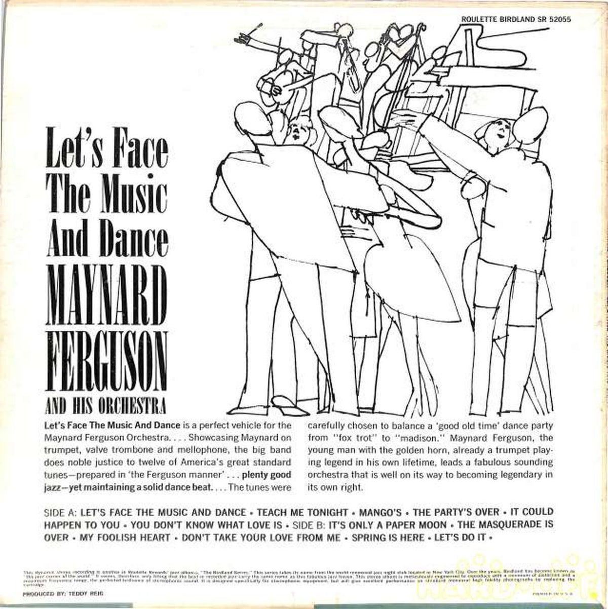 Roulette (imported, US) Maynard Ferguson "Let's Face the Music SR-52055"