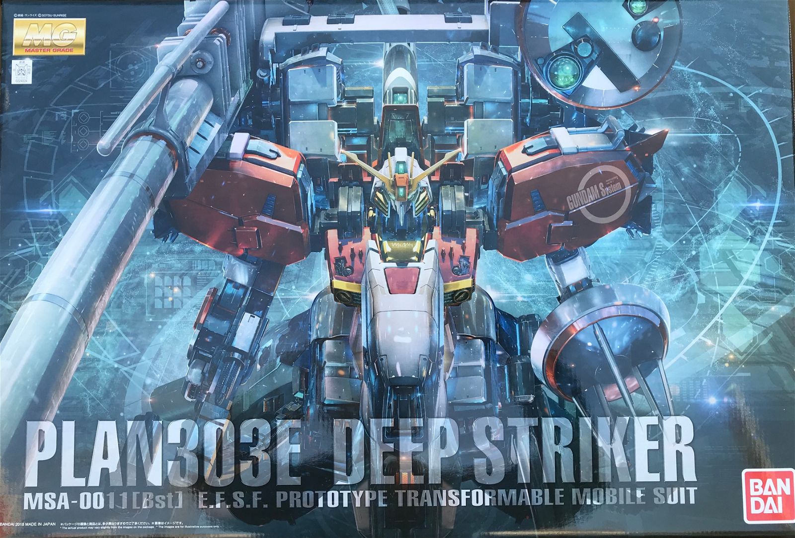 Bandai MG 1/100 PLAN303E DEEP STRIKER - BanzaiHobby