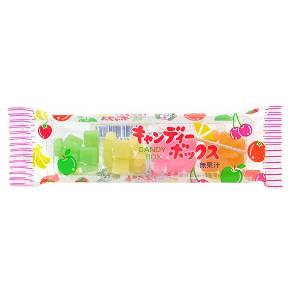 Kyoshin Fruit Mix Mochi Candy Set, 1 box (15 packs)