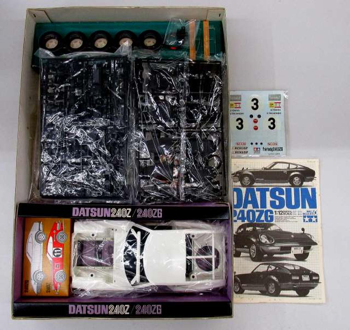 TAMIYA [Free Shipping / Ogatamiya] 1/12 Fairlady 240ZG (Retail Type) Display Model [1210] - Banzai Thrifting | BanzaiHobby