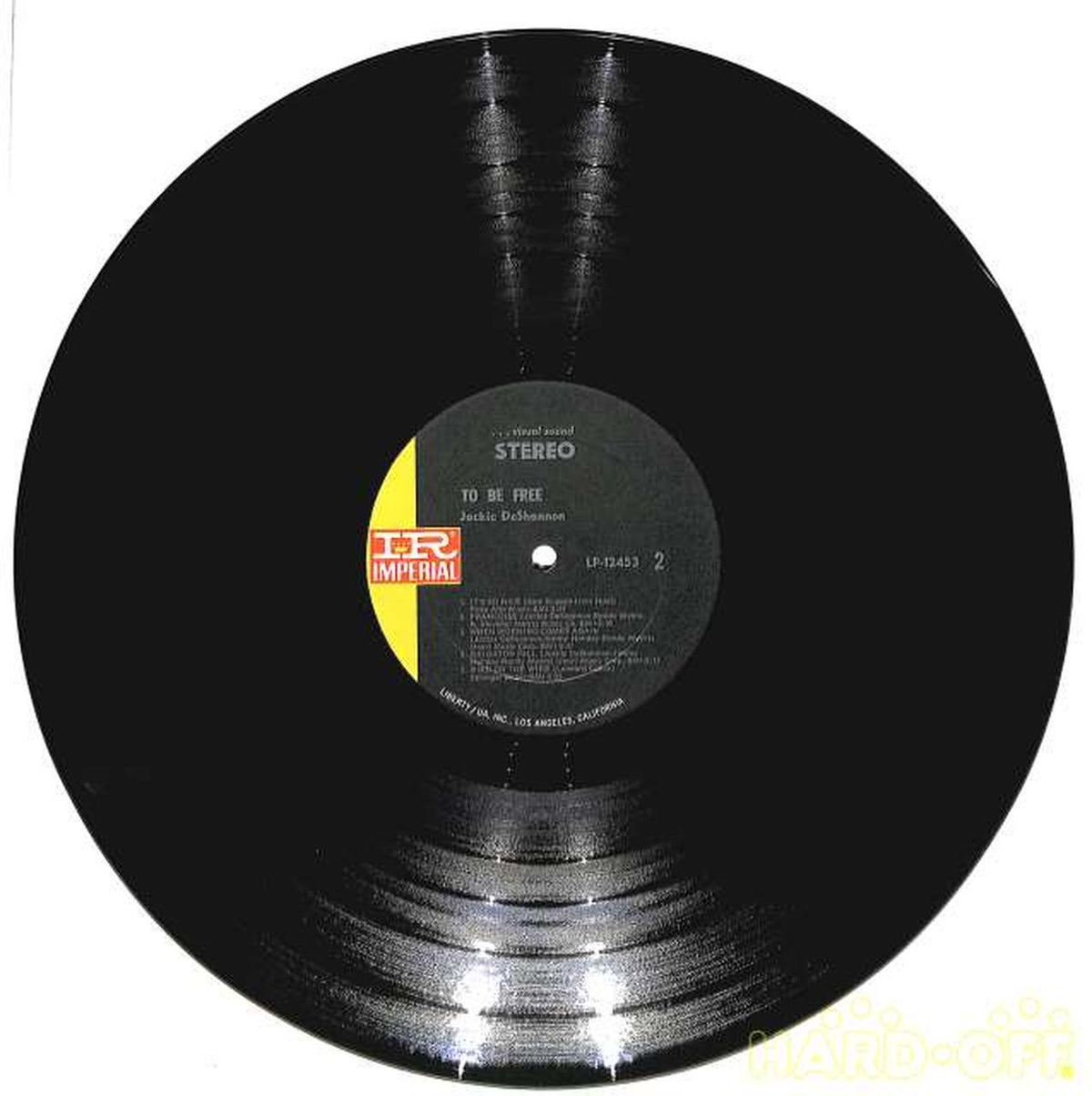 Imperial (imported, rice) Jackie Deshannon "To Be Free" LP-12453