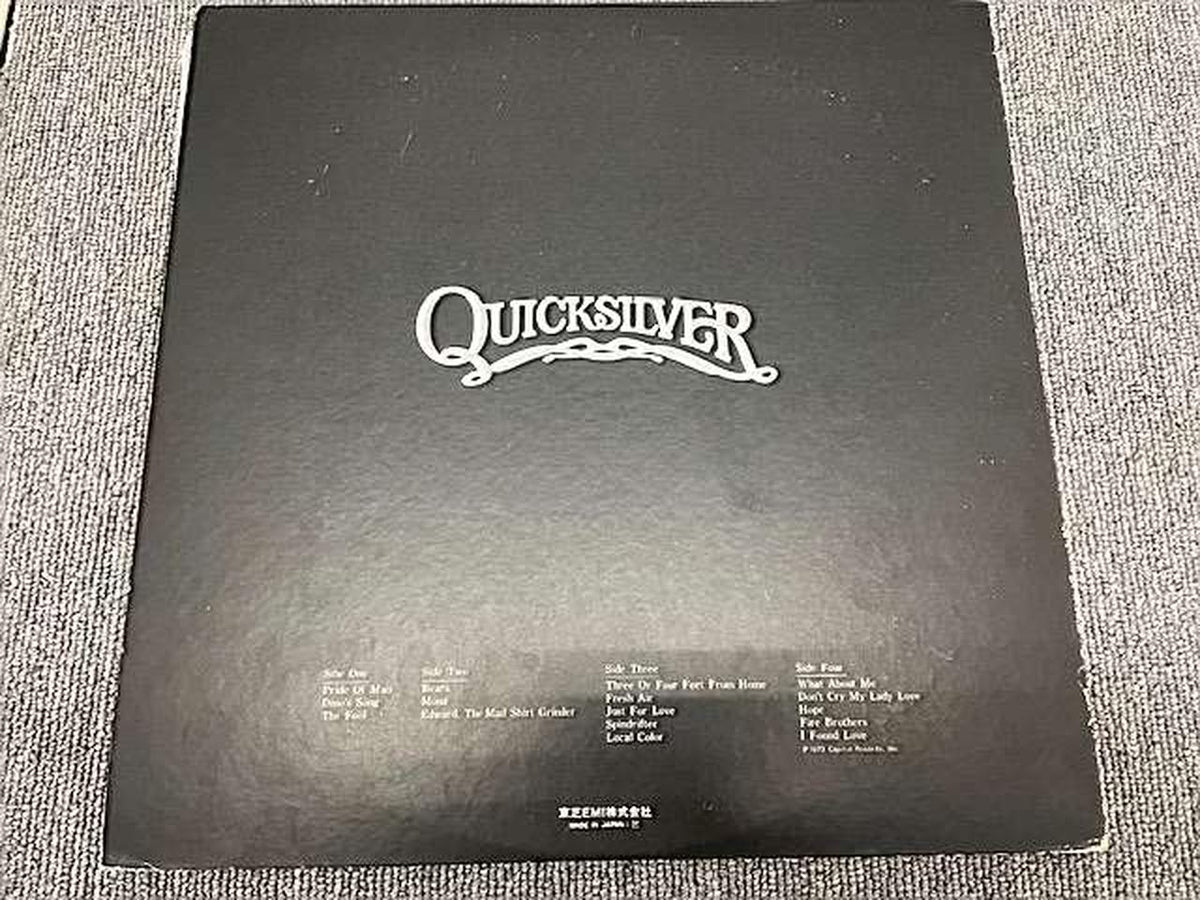 CAPITOL RECORDS Quick Silver Messenger Service QUICKSILVER ANTHOLOGY
