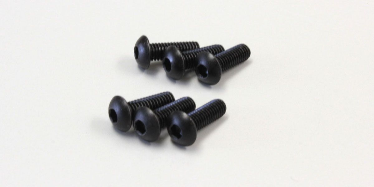 Kyosho 1-S12005H Button screw (M2x5) (hex / 10 pieces) - BanzaiHobby