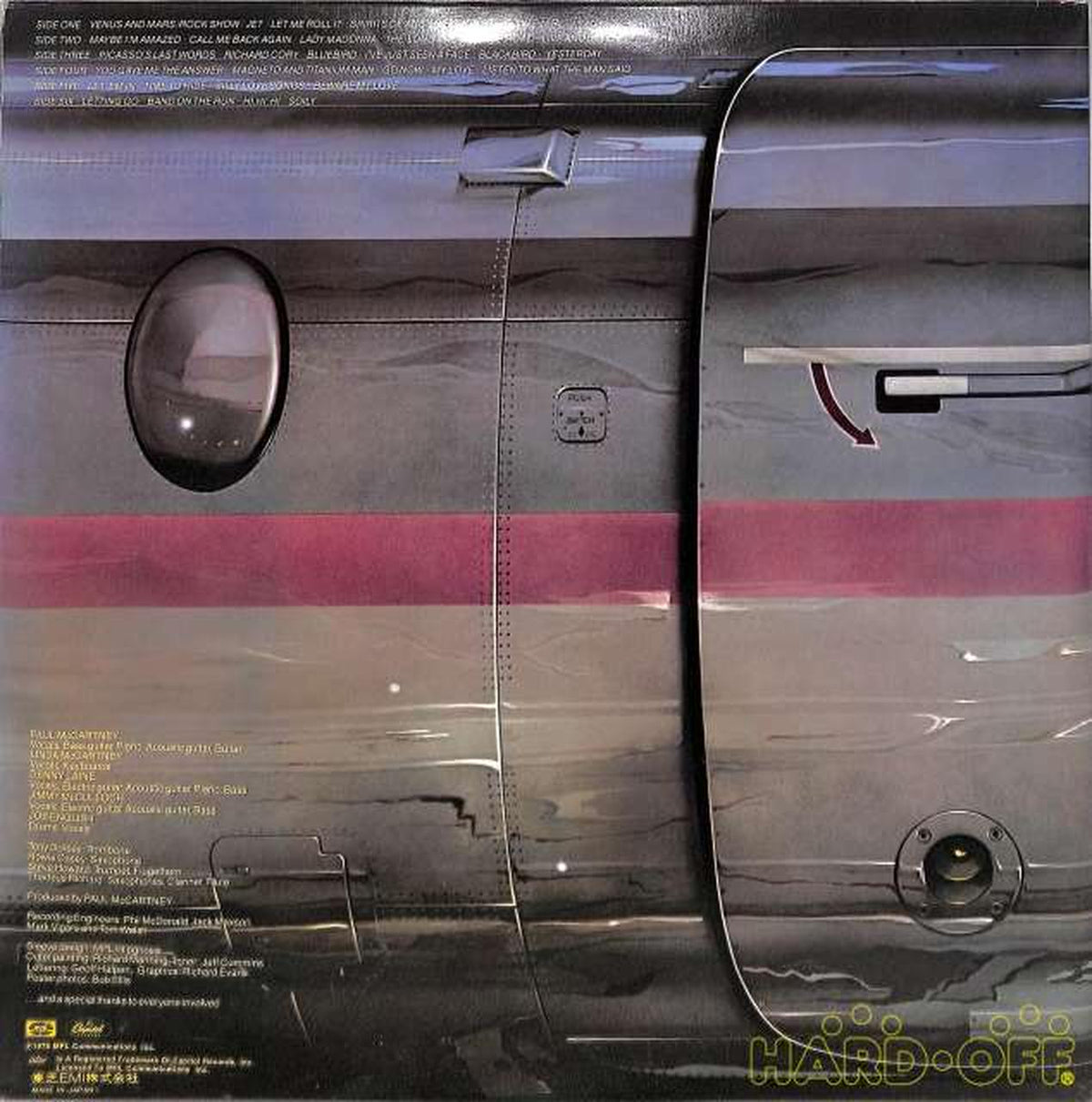 Toshiba EMI Wings 'U.S.A Live!!' EPS-50001～3  3LP