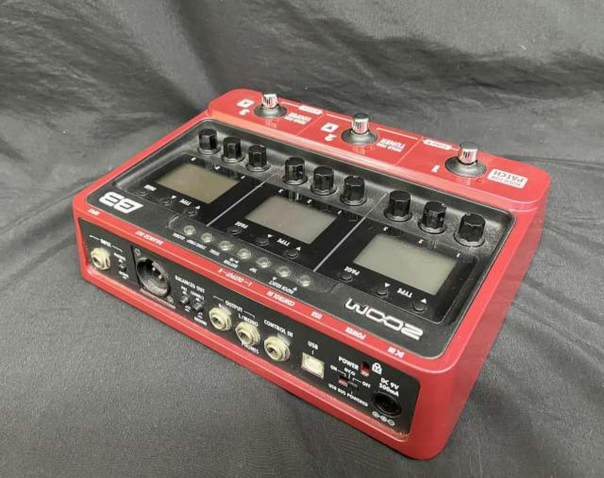ZOOM [Equipped with 99 Effects] Multi-Effects for Bass B3