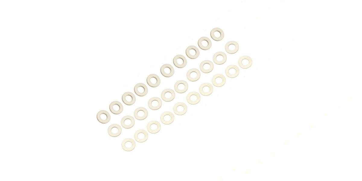 Kyosho 96640 2x4.3mm Shim Set (0.1/0.2/0.3mm/10pcs.) - BanzaiHobby