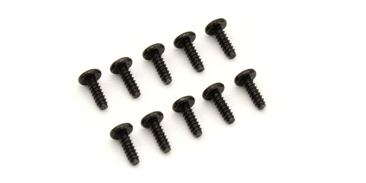 Kyosho 1-S02006TP TP Bind Screw (M2.0x6/10pcs) - BanzaiHobby