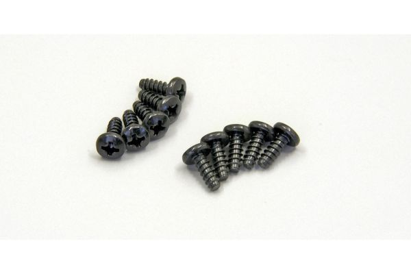 Kyosho 1-S03008TP TP Bind Screw(M3x8/10pcs) - BanzaiHobby