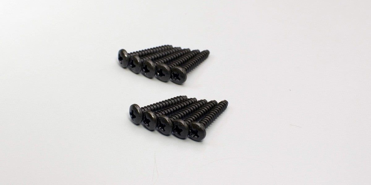 Kyosho 1-S03018TP TP Bind Screw(M3x18/10pcs) - BanzaiHobby