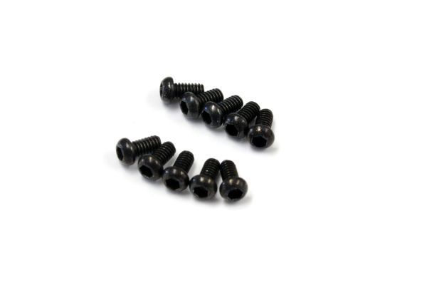 Kyosho 1-S12004H Button Screw(Hex/M2x4/10pcs) - BanzaiHobby