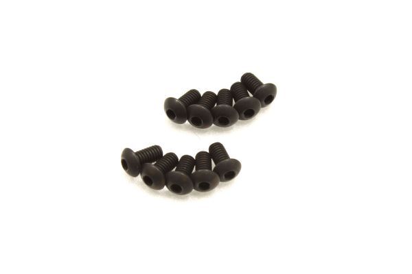 Kyosho 1-S12605H Button Screw(Hex/M2.6x5/10pcs) - BanzaiHobby