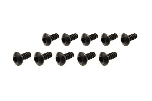 Kyosho 1-S12606TPH TP Button Screw(Hex/M2.6x6/10pcs) - BanzaiHobby