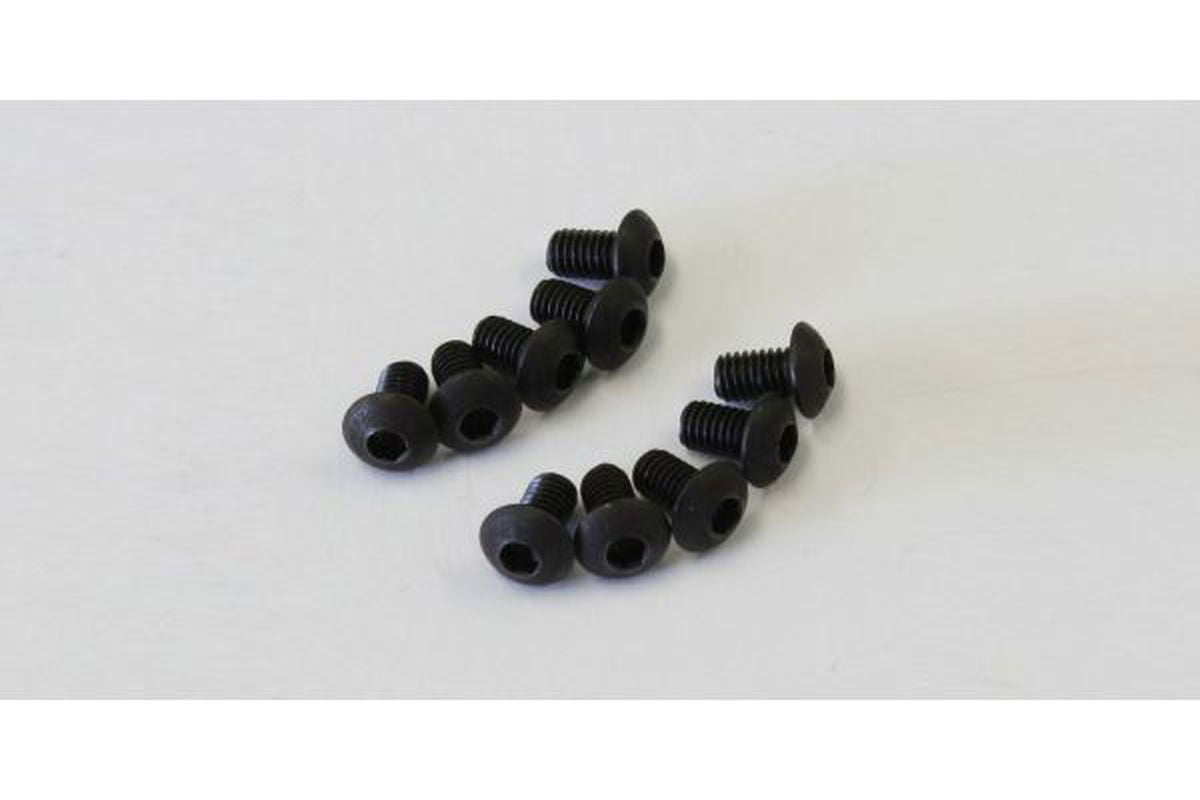 Kyosho 1-S13005H Button Screw(Hex/M3x5/10pcs) - BanzaiHobby