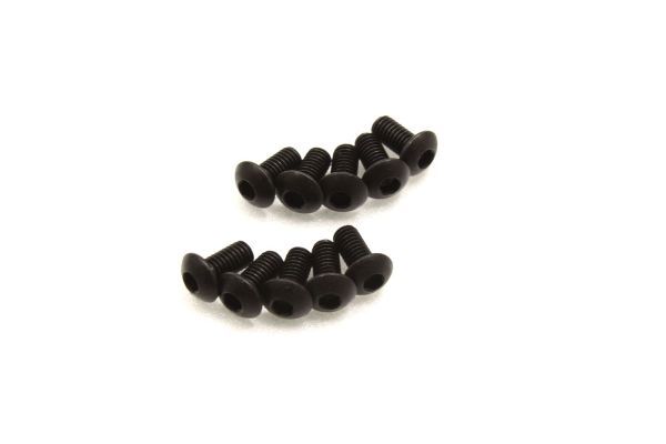 Kyosho 1-S13006H Button Screw(Hex/M3x6/10pcs) - BanzaiHobby