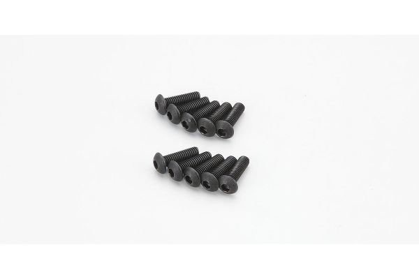 Kyosho 1-S13012H Button Screw(Hex/M3x12/10pcs) - BanzaiHobby