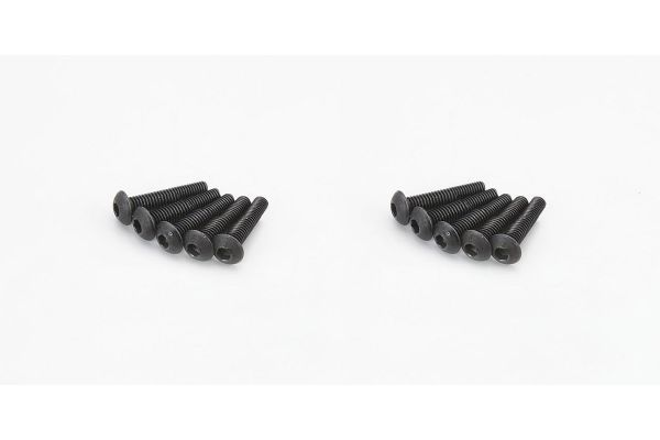 Kyosho 1-S13015H Button Screw(Hex/M3x15/10pcs) - BanzaiHobby