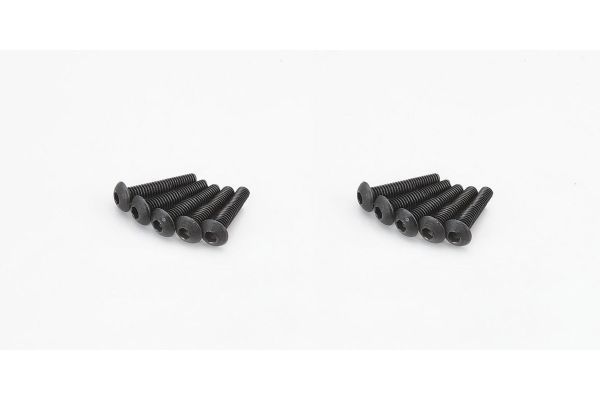 Kyosho 1-S13018H Button Screw(Hex/M3x18/10pcs) - BanzaiHobby