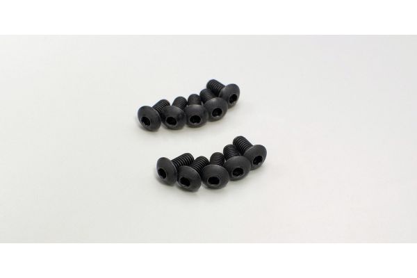 Kyosho 1-S14008H Button Screw(Hex/M4x8/10pcs) - BanzaiHobby