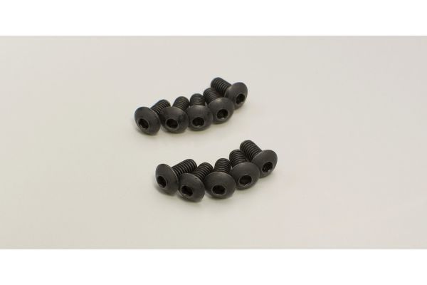 Kyosho 1-S14010H Button Screw(Hex/M4x10/10pcs) - BanzaiHobby