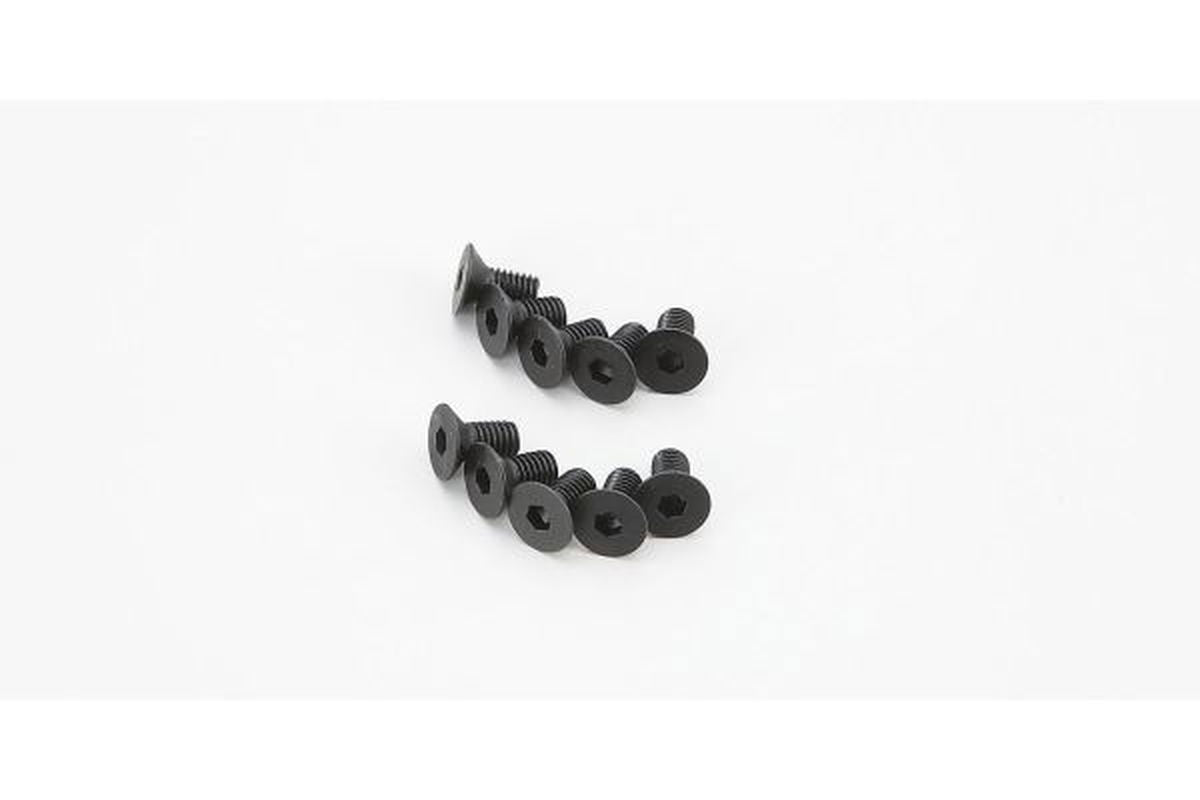 Kyosho 1-S33005H Flat Head Screw(Hex/M3x5/10pcs) - BanzaiHobby