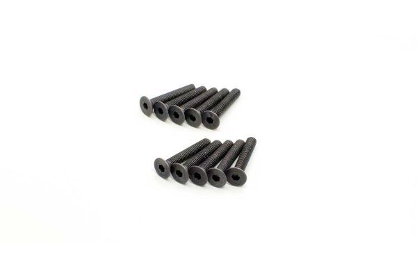 Kyosho 1-S33020H Flat Head Screw(Hex/M3x20/10pcs) - BanzaiHobby