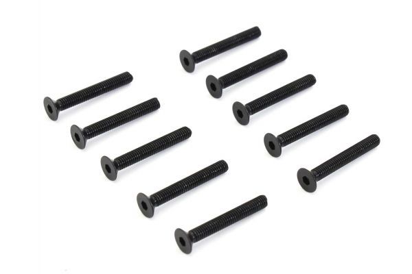 Kyosho 1-S33022H Flat Head Screw(Hex/M3x22/10pcs) - BanzaiHobby