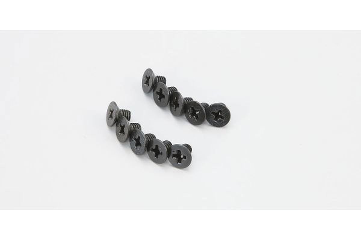 Kyosho 1-S34006 Flat Head Screw(M4x6/10pcs) - BanzaiHobby