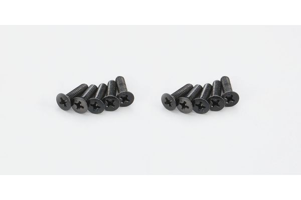 Kyosho 1-S34015 Flat Head Screw(M4x15/10pcs) - BanzaiHobby