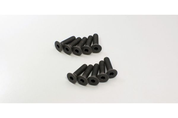 Kyosho 1-S34015H Flat Head Screw(Hex/M4x15/10pcs) - BanzaiHobby