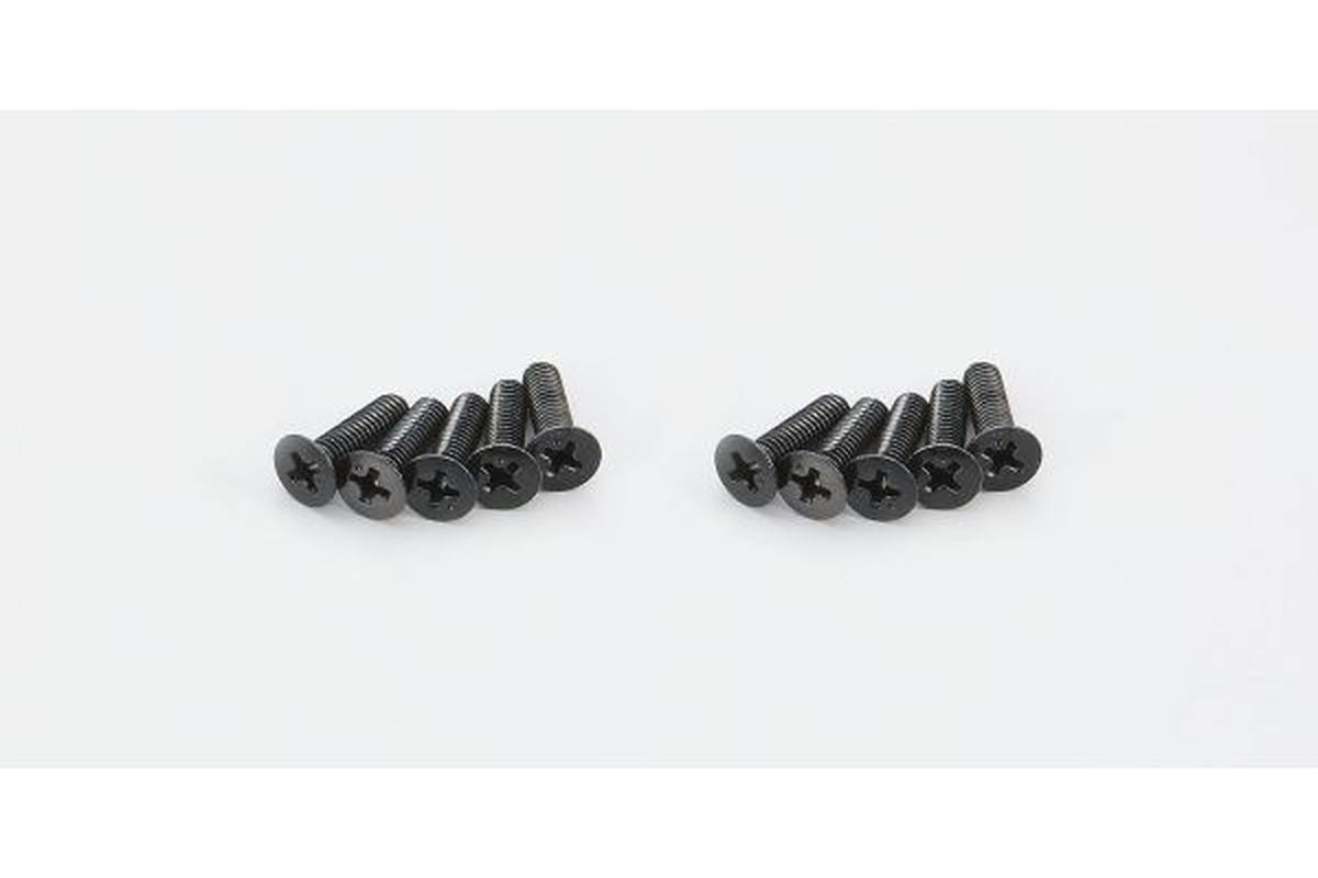 Kyosho 1-S34018 Flat Head Screw(M4x18/10pcs) - BanzaiHobby